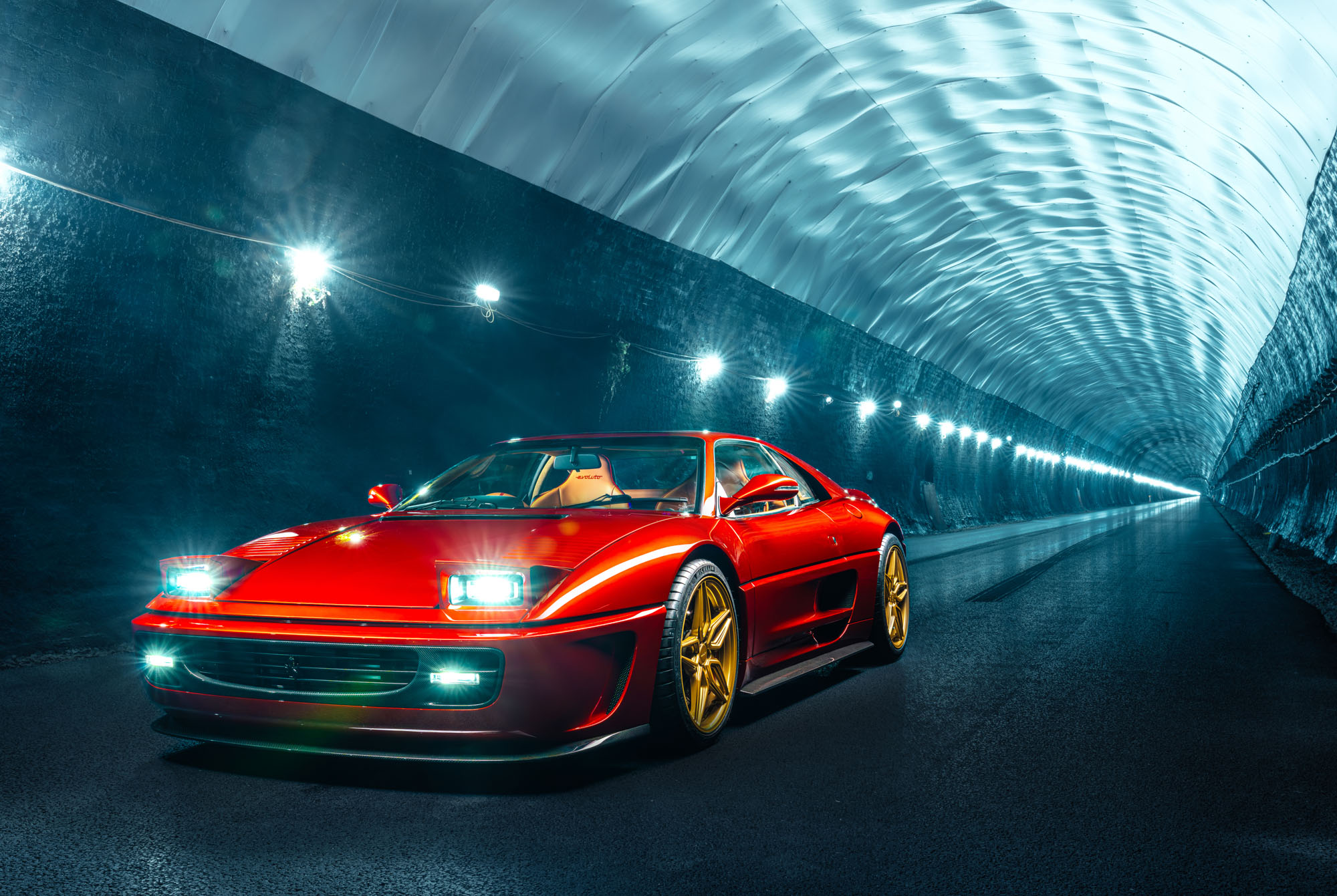Tunnel Evolved Automobili Ferrari F355, parcours 6
