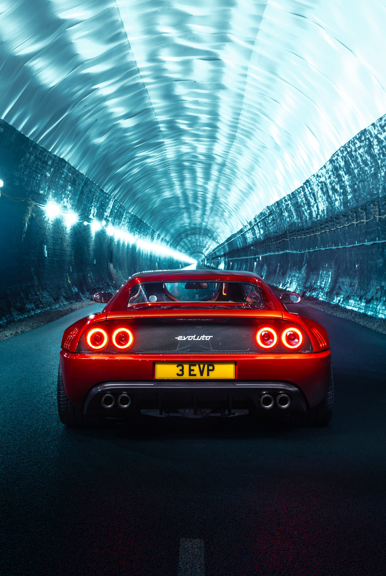 Tunnel Evolved Automobili Ferrari F355, parcours 4