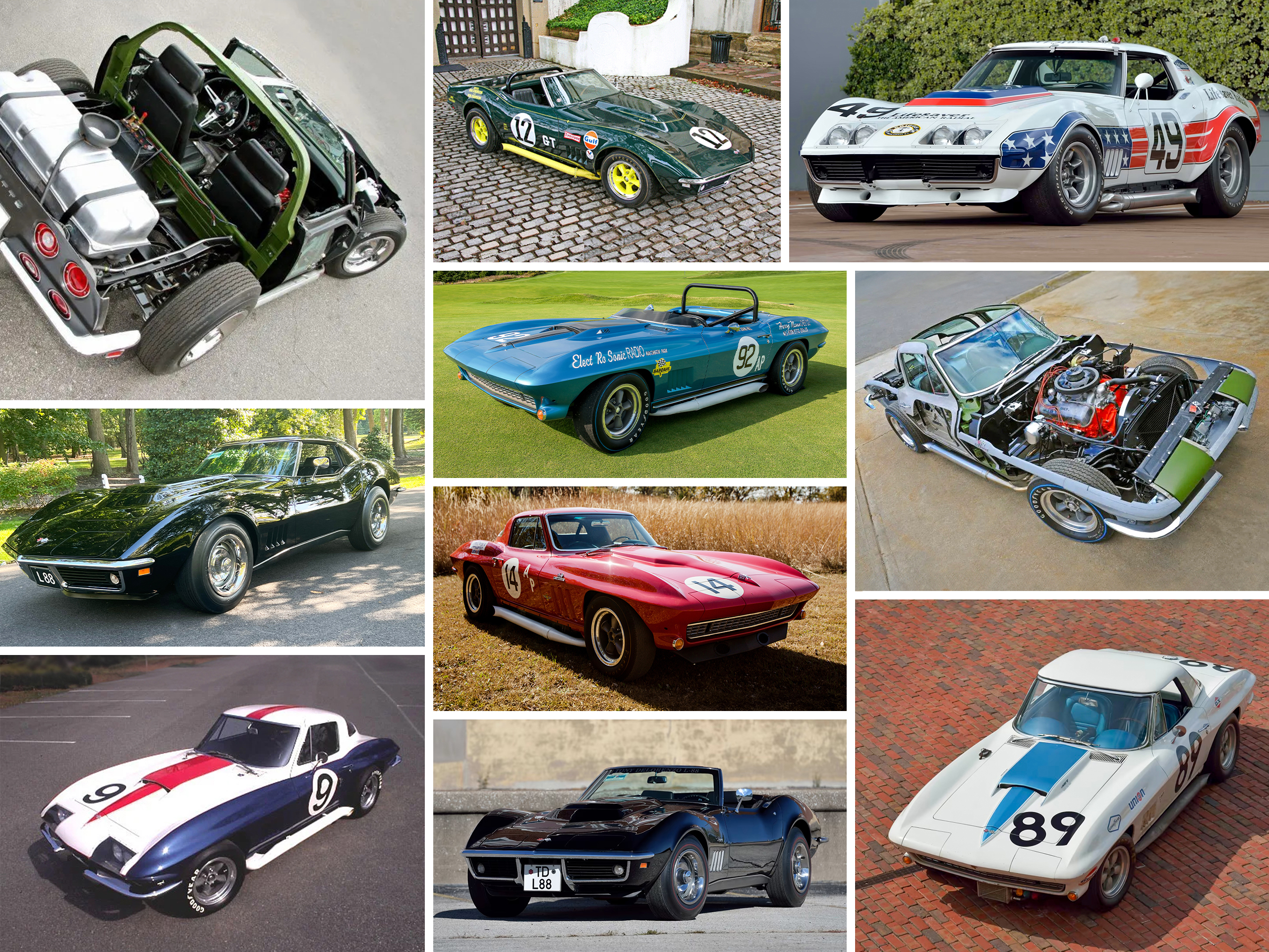 L88 Corvettes: An Awesome Display of Power from Corvette's Early