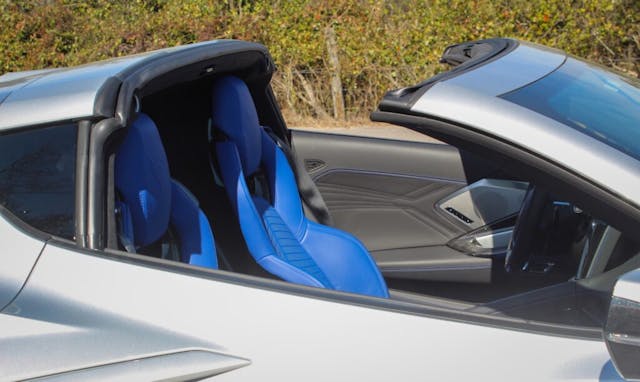 Chevrolet Corvette E-Ray SCS seat