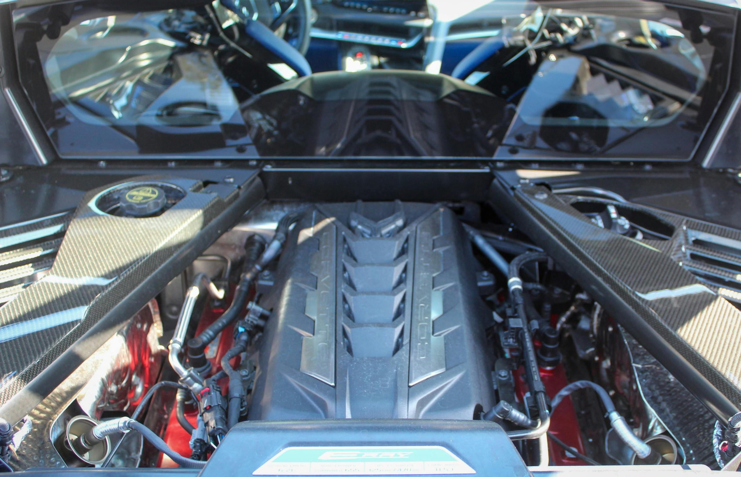 Chevrolet Corvette E-Ray SCS motor