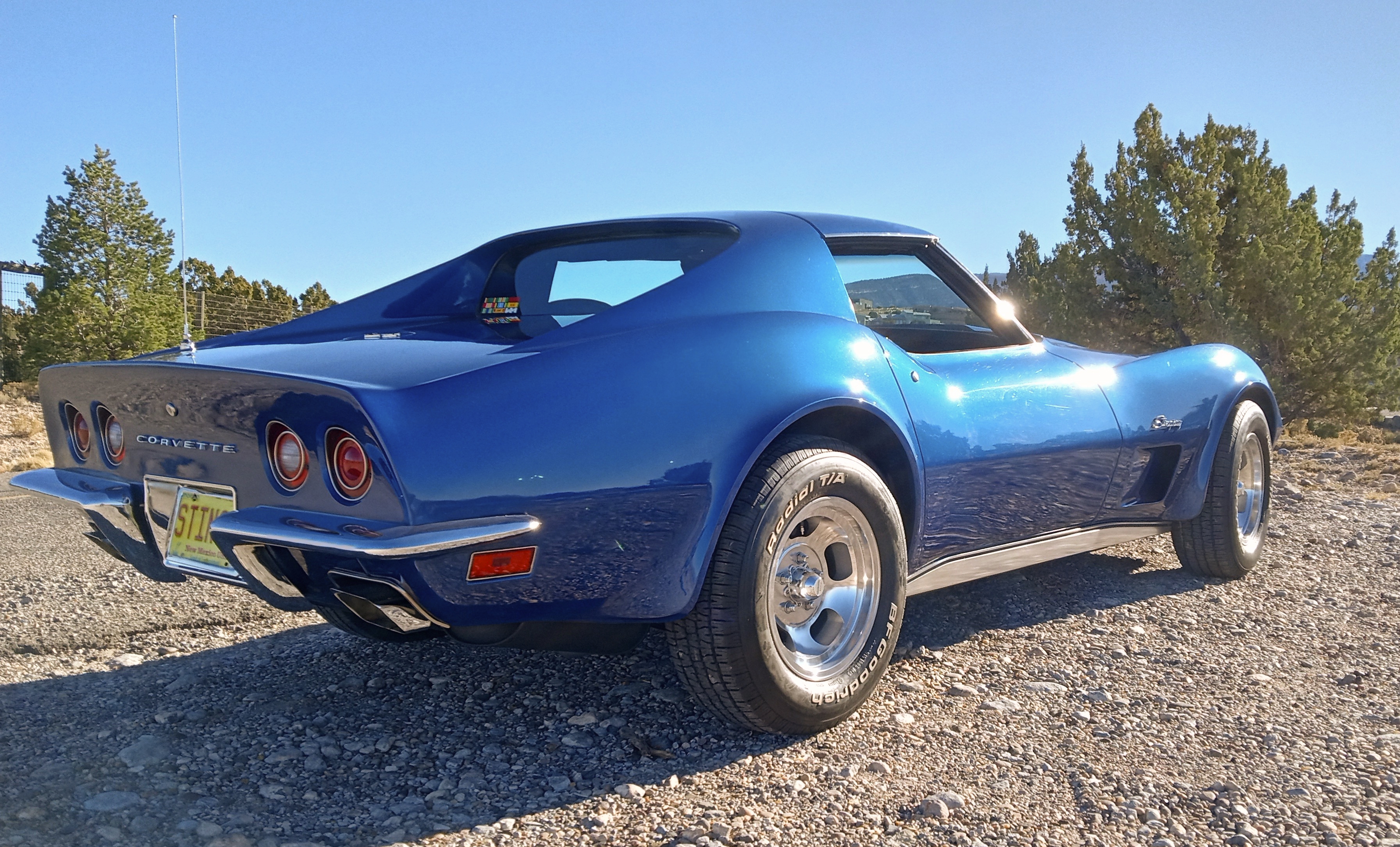 Original Owner: A Navy Vet and His Dark Blue '73 Corvette - Hagerty Media