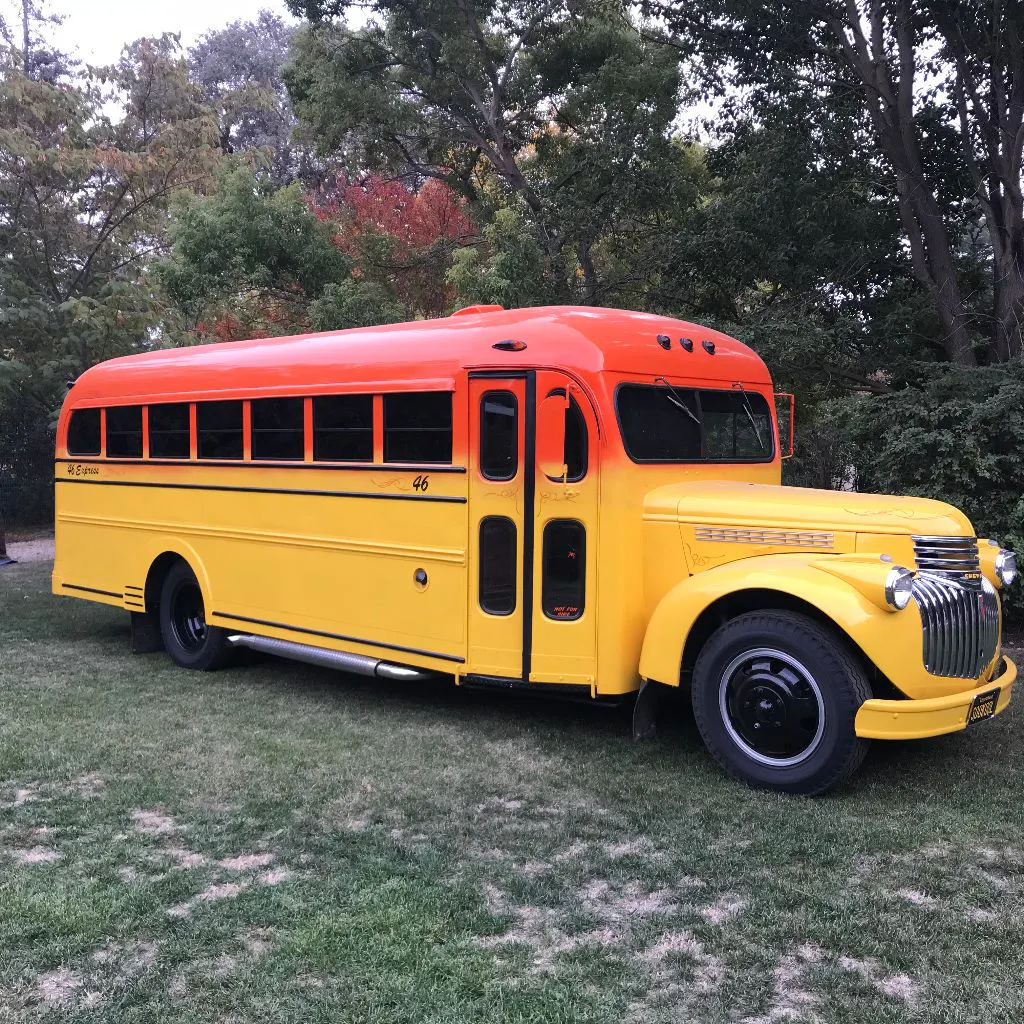 This ’46 Chevy Is the Coolest Bus on the Block Hagerty Media