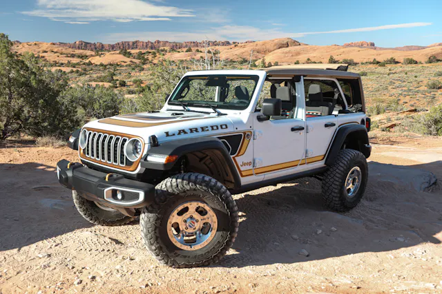 2027 Jeep Wrangler Laredo 復古外觀結合現代越野能力