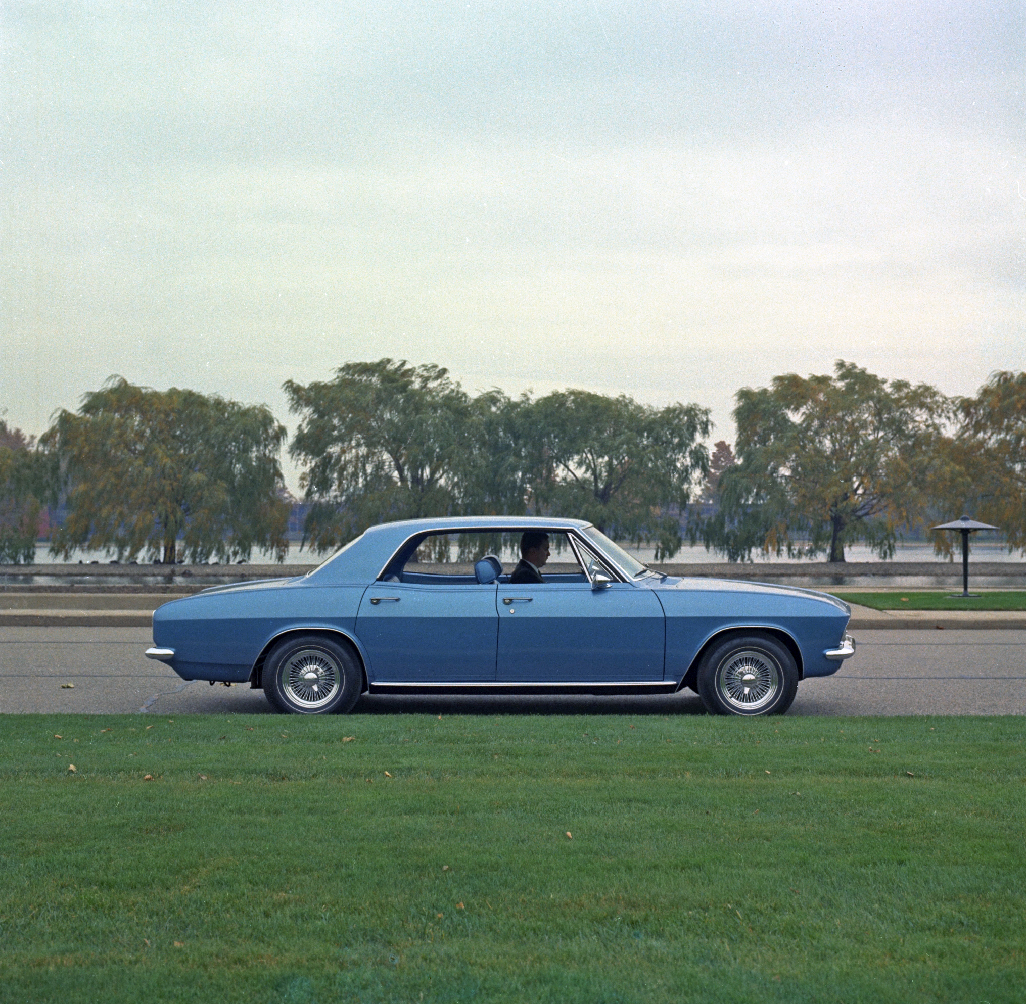 Electrovair GM Electric Car side profile