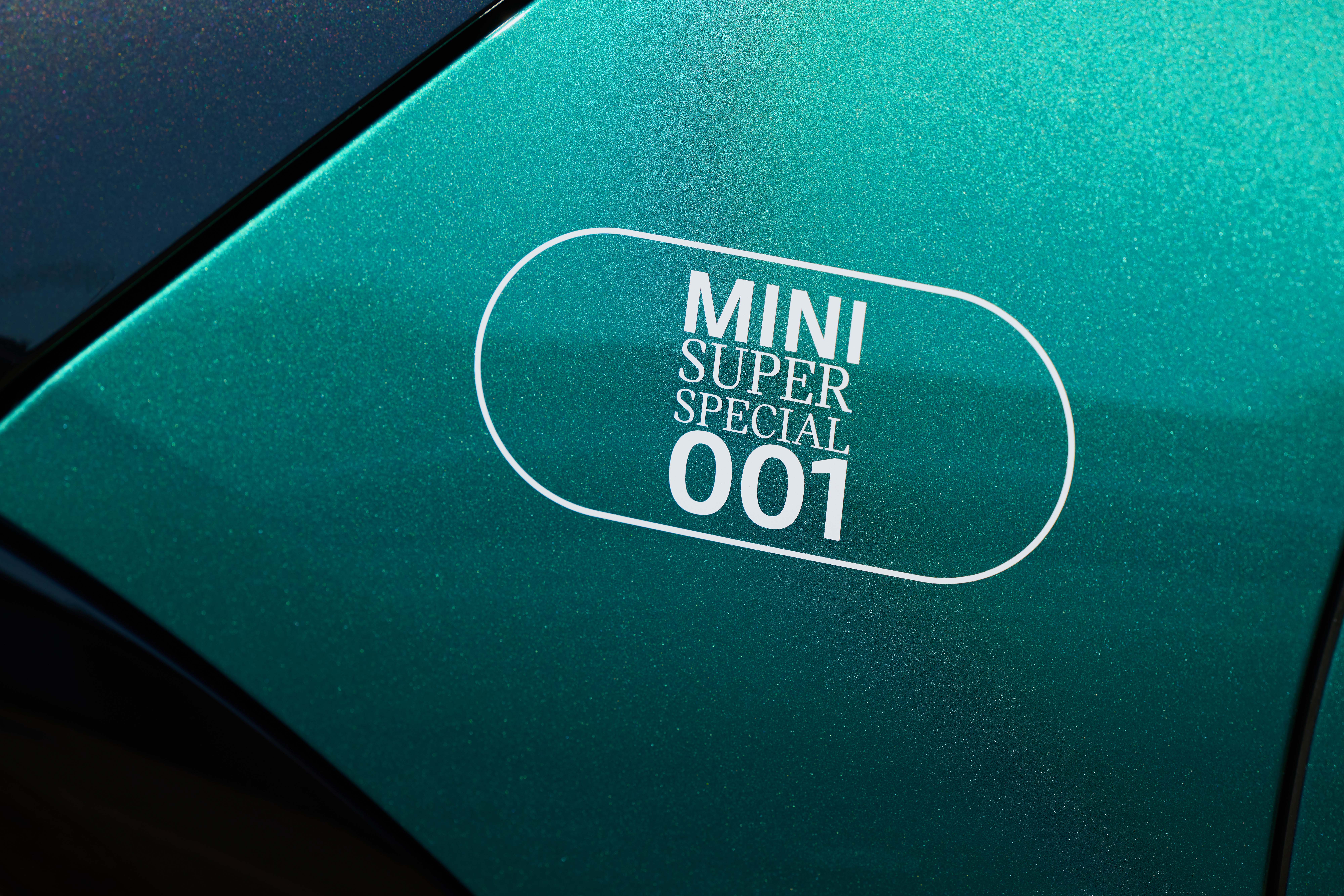 Mini 01 JCW custom badge