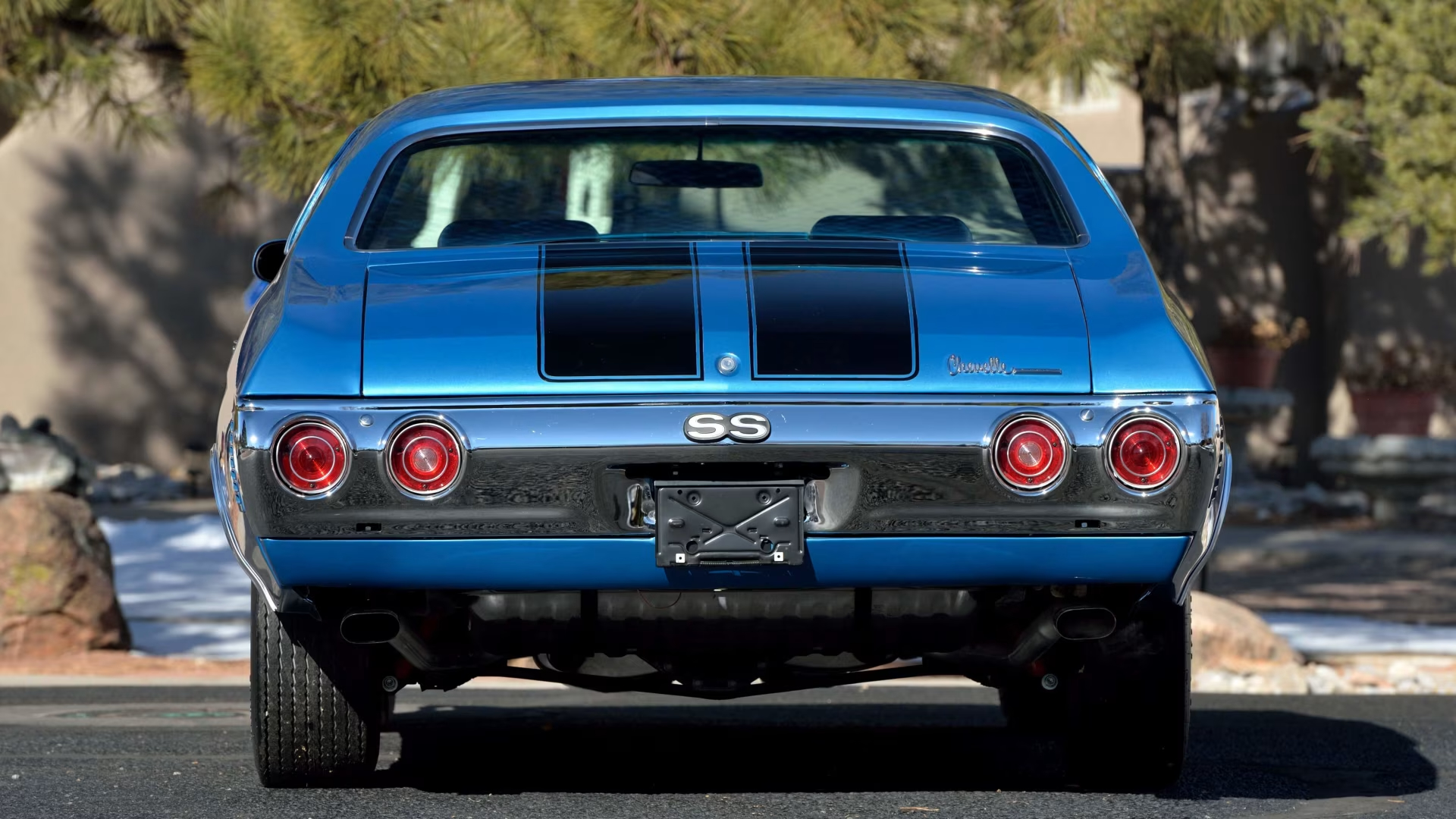 1971 Chevrolet Chevelle SS rear