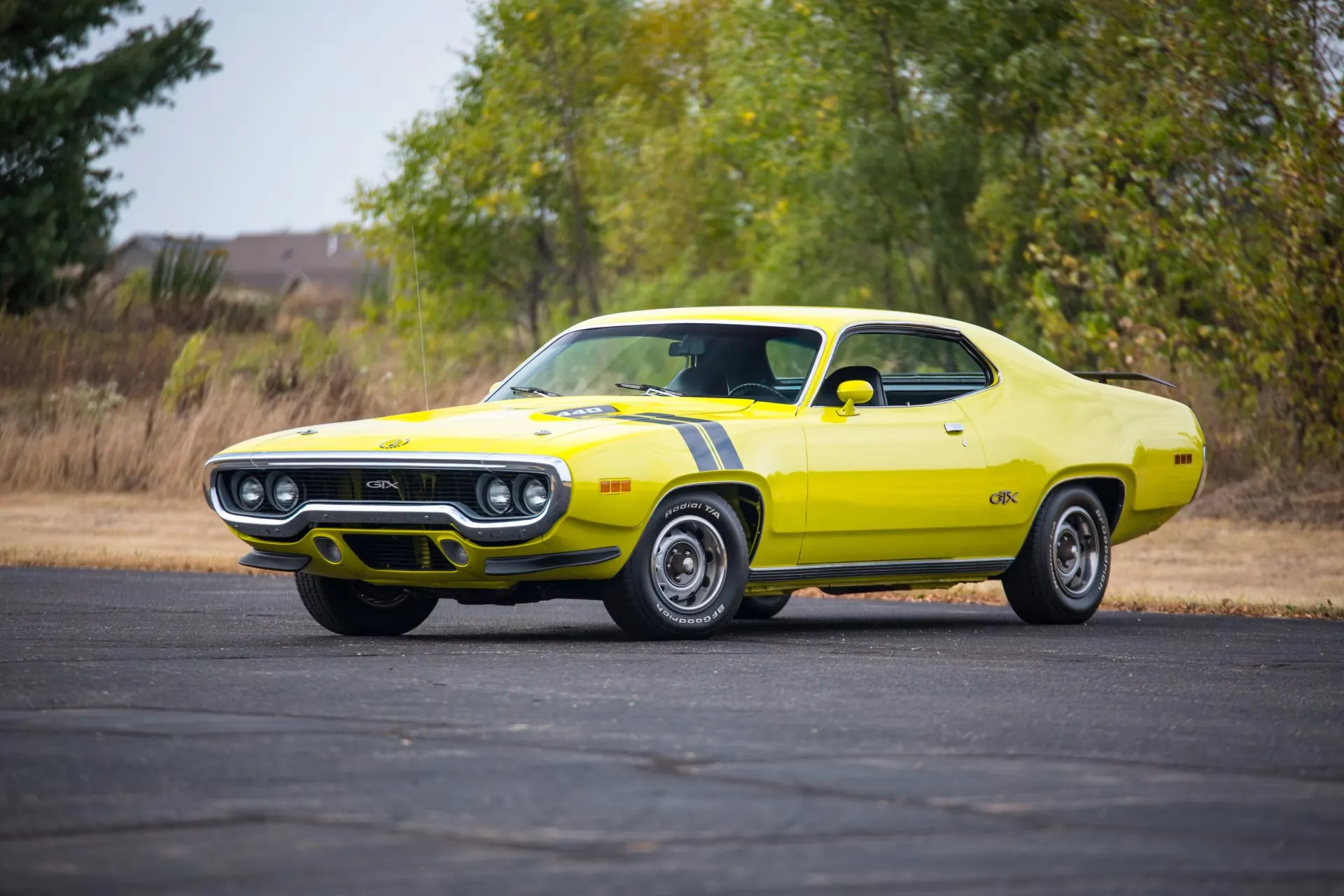 1971 Plymouth GTX front three quarter