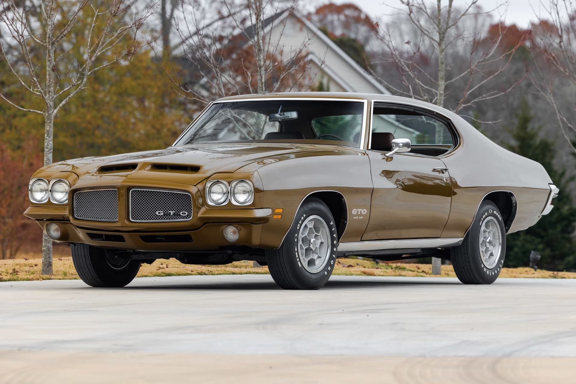 1971 Pontiac GTO front three quarter