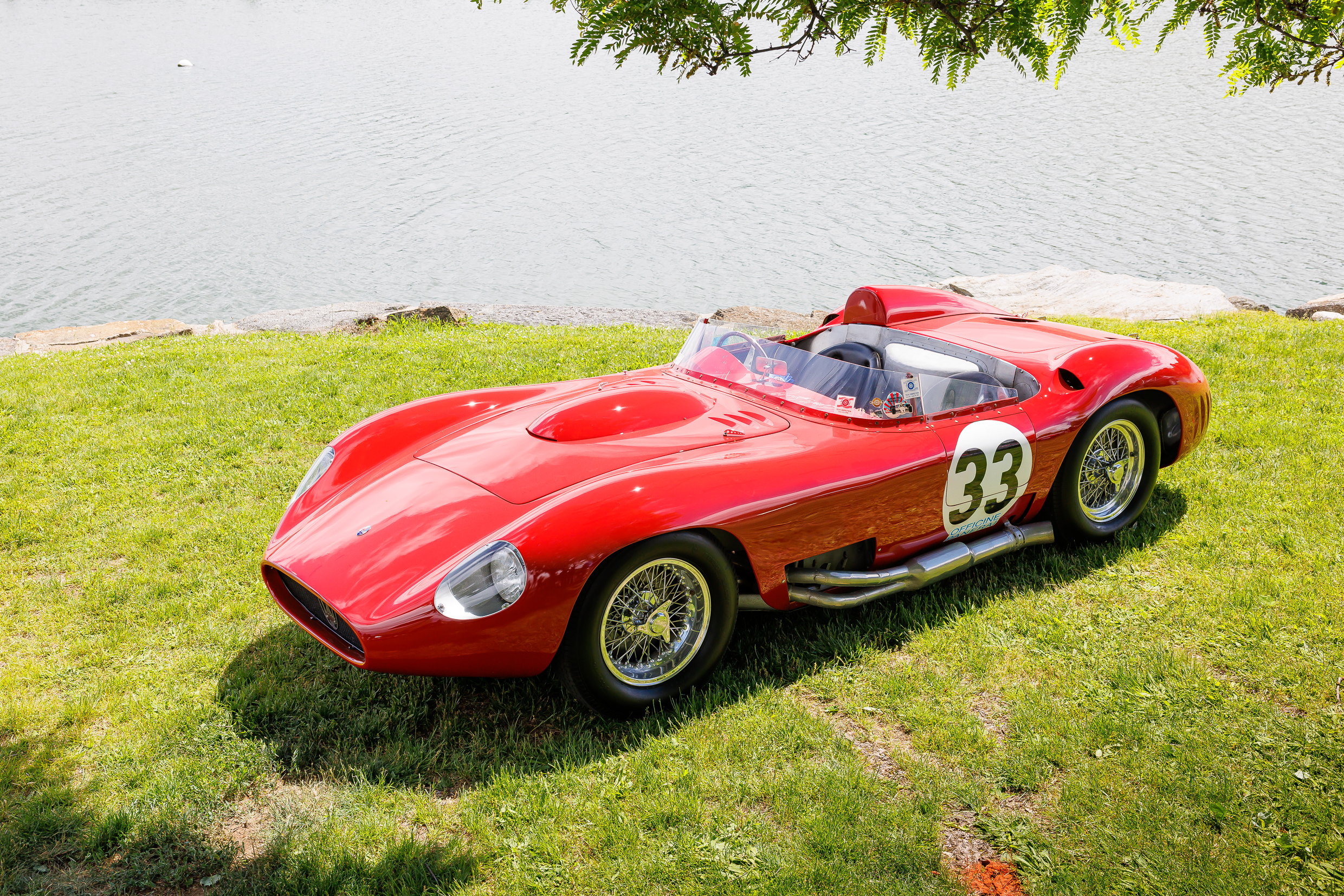 1957年 Maserati 450S 榮獲 2026 格林威治 Concours de Sport 最佳風雲車獎