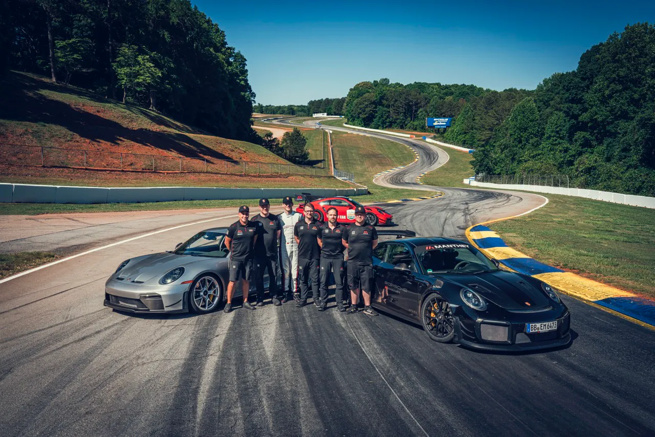 Manthey-Kitted Porsches Set Records at Road Atlanta