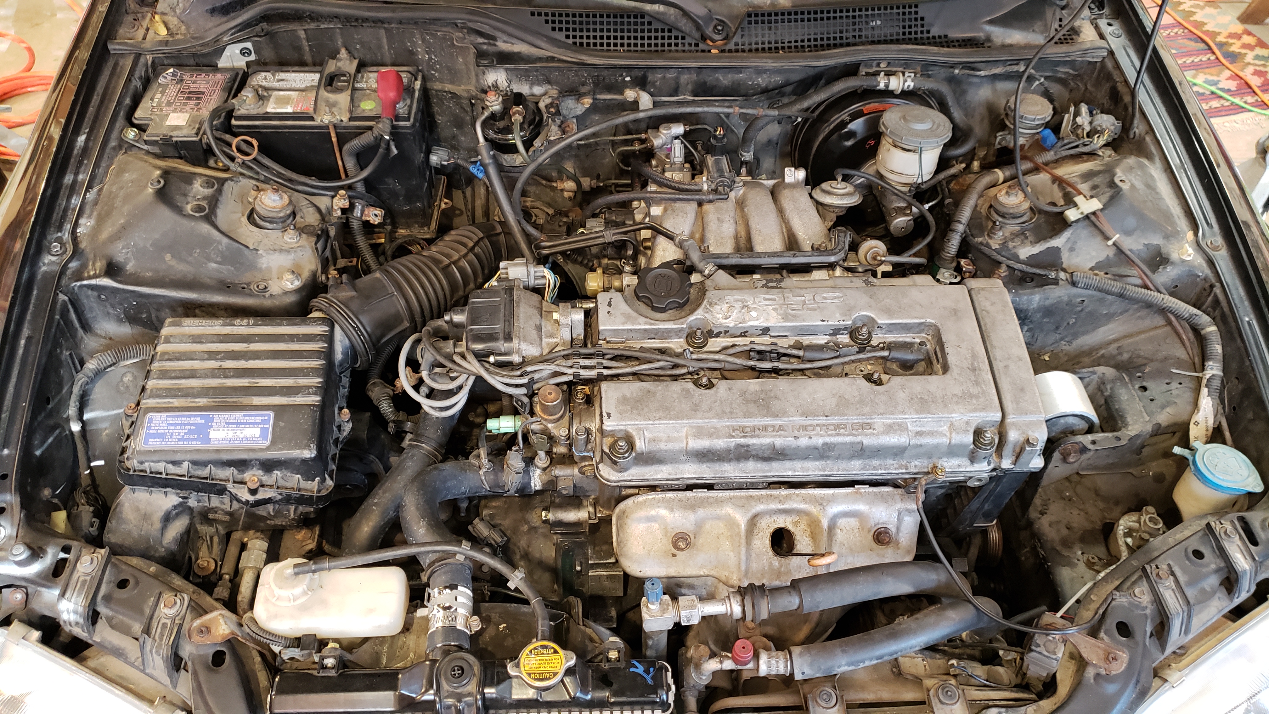 行駛40萬英里的1993年本田Civic LX轎車的最後停車位