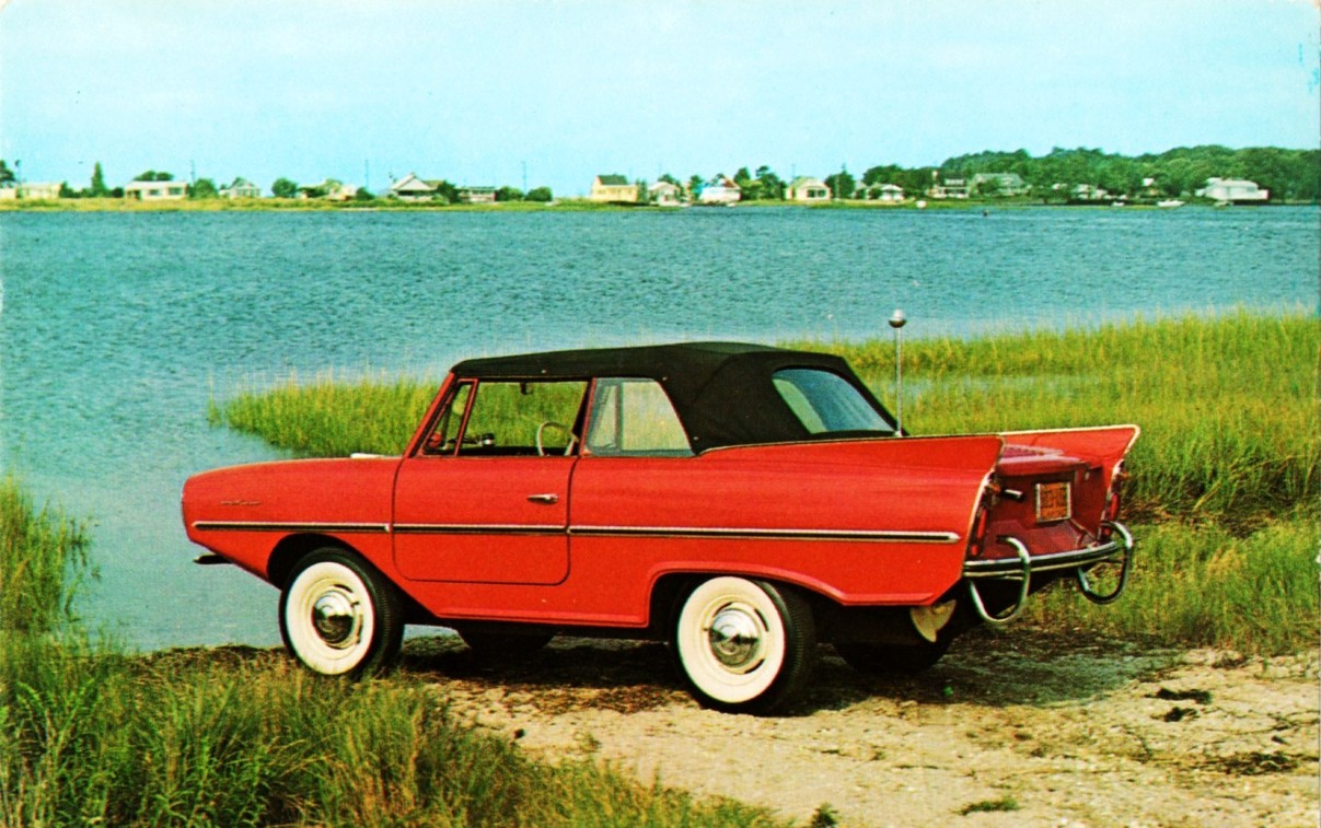 amphicar vintage brošura flickr