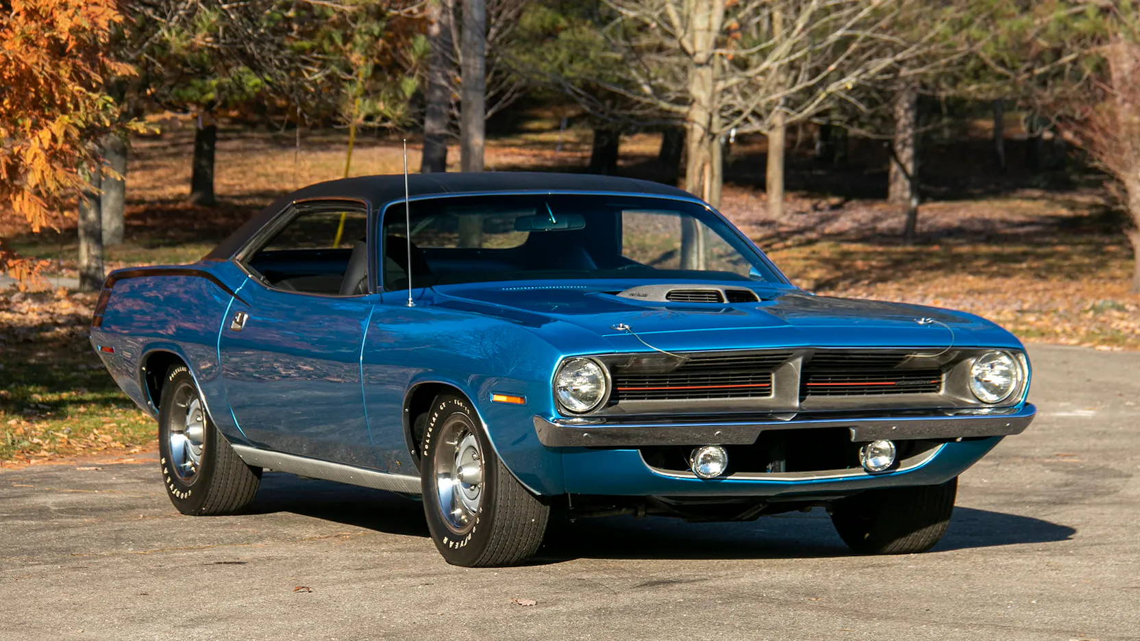 Plymouth Hemi Cuda front three quarter