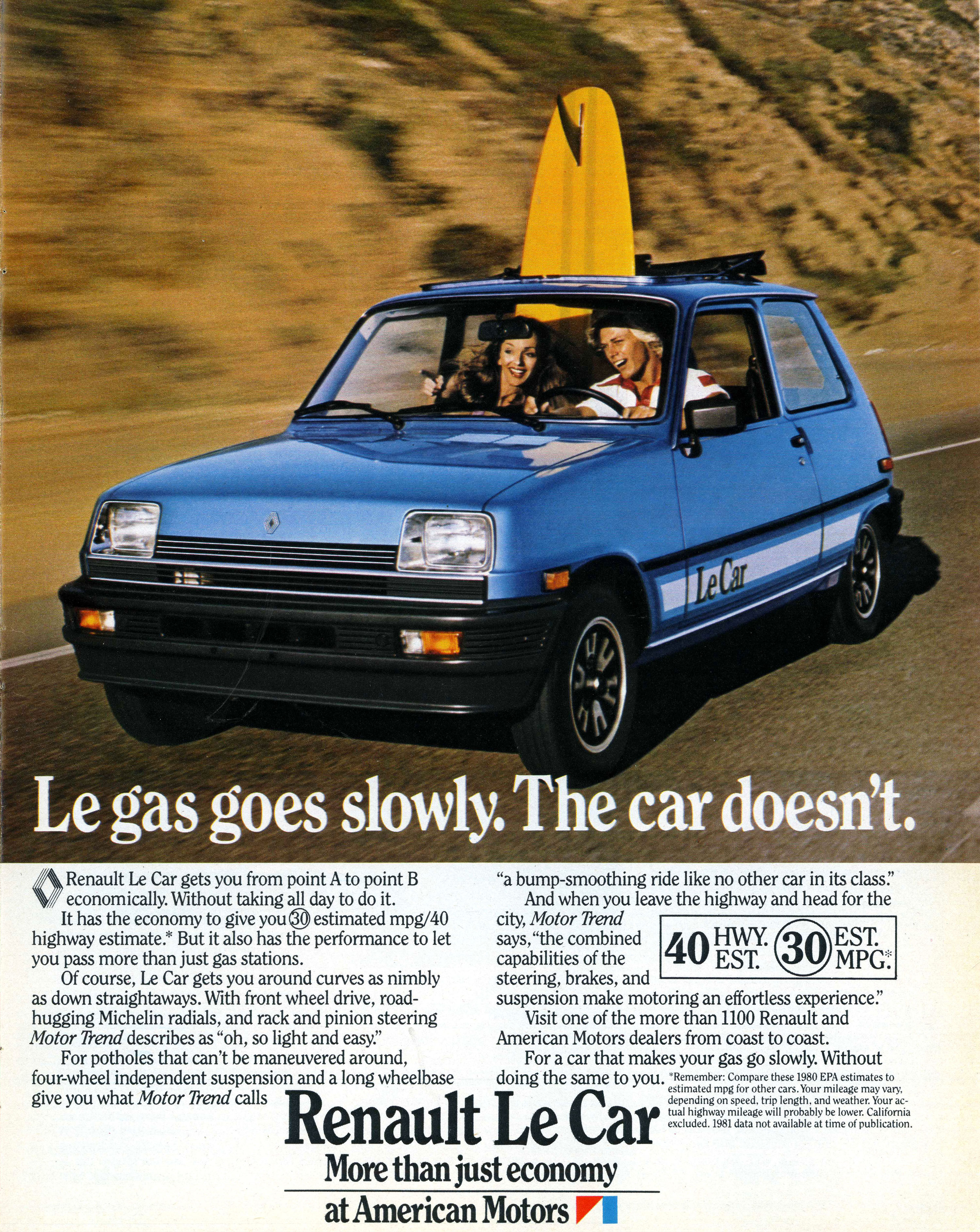 最後的停車位：1982年雷諾Le Car豪華三門版