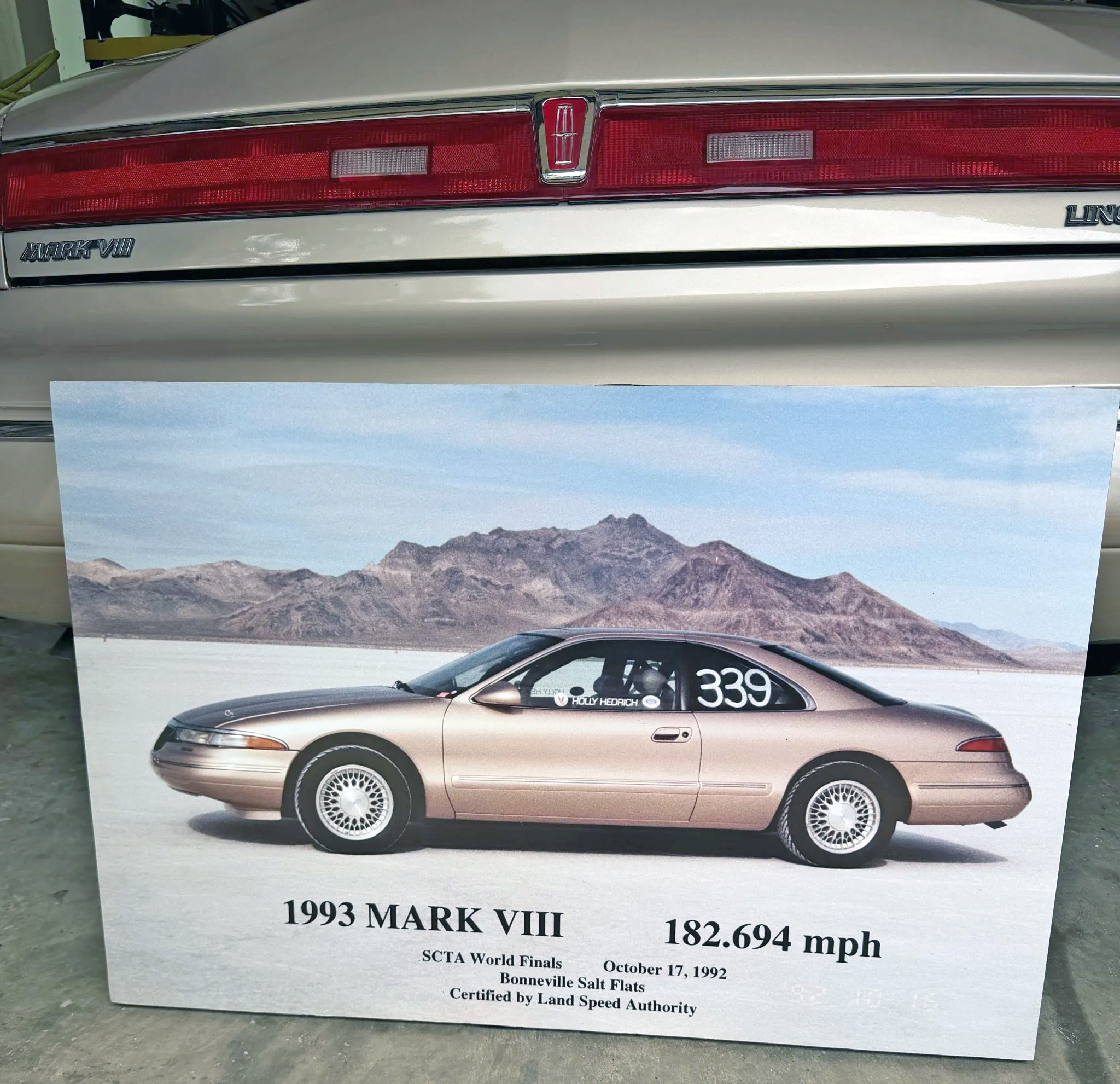 183 mph 極速林肯 Mark VIII 圓夢價不到 20K 美元