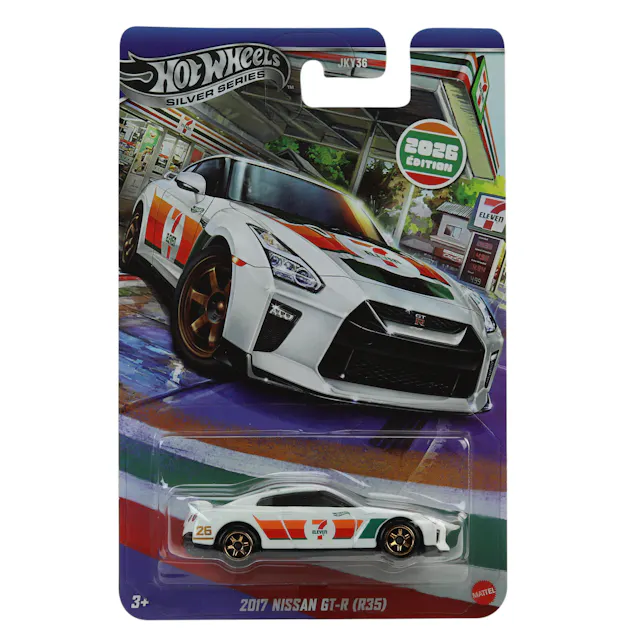Hot Wheels 與 7-Eleven 聯名推出 1:64 比例 Nissan GT-R 限量模型