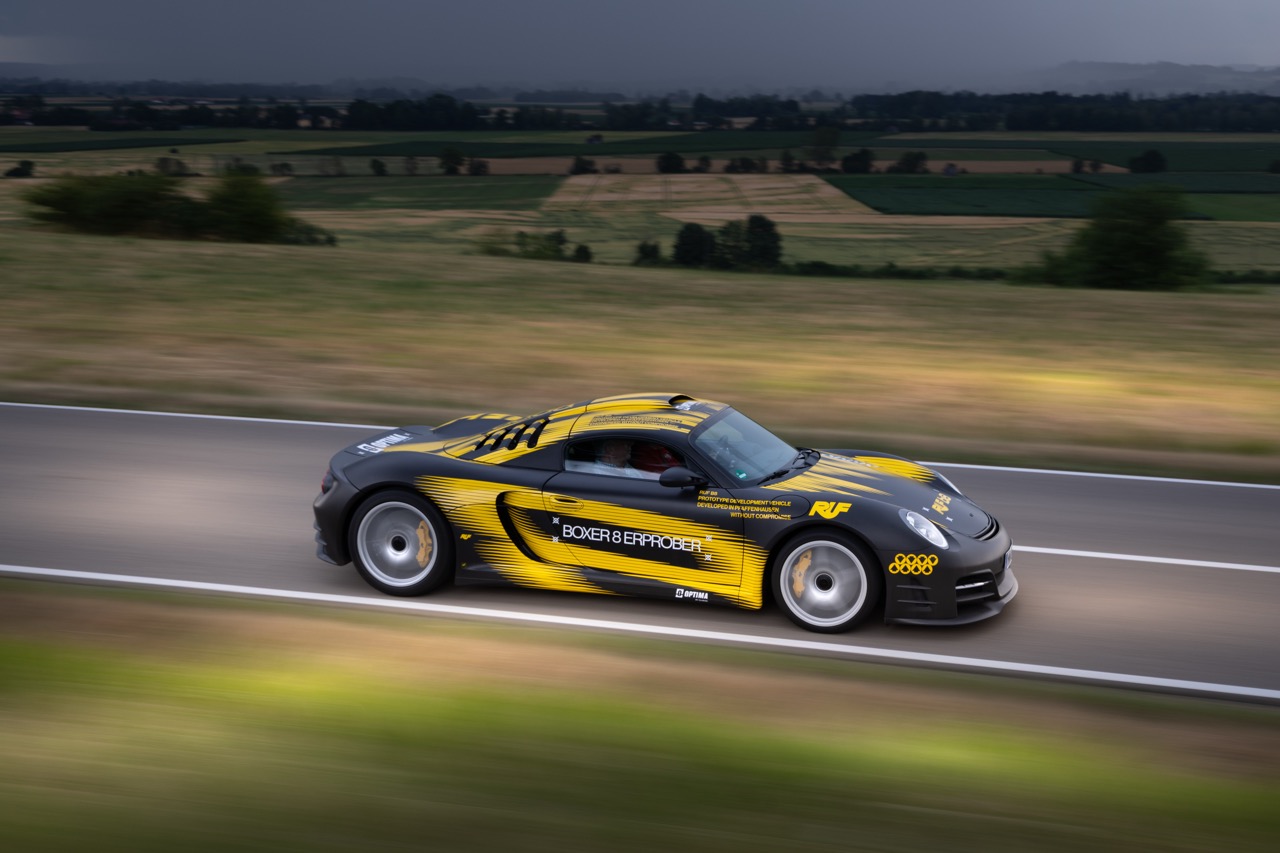 RUF CTR3 with B8 engine