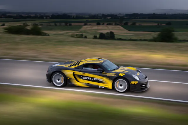 RUF CTR3 with B8 engine