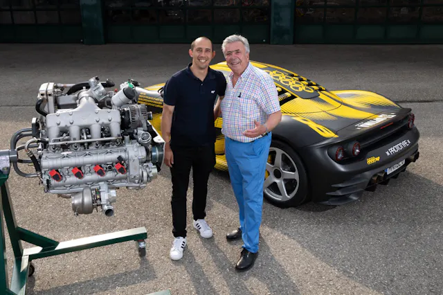 Alois Ruf, Marc Brunner RUF B8 engine