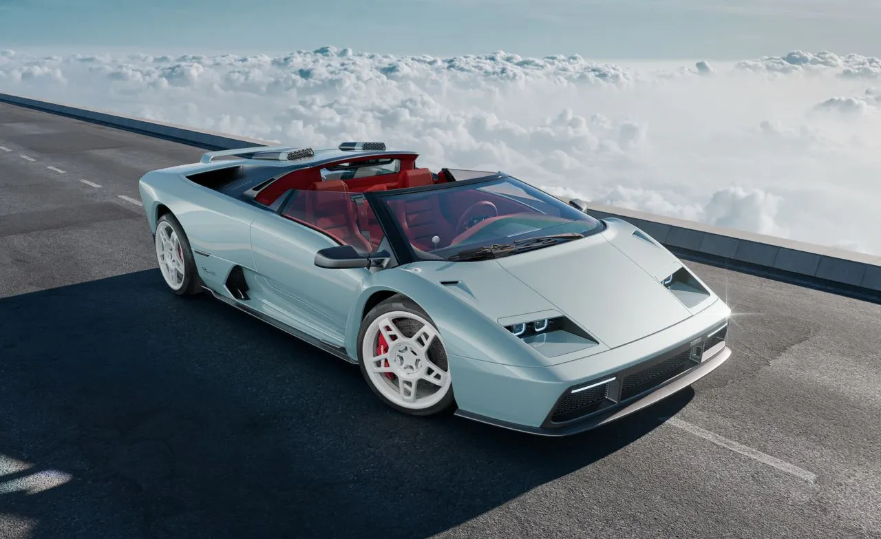 Eccentrica V12 Roadster：2020年代的Lamborghini Diablo VT現代復刻版