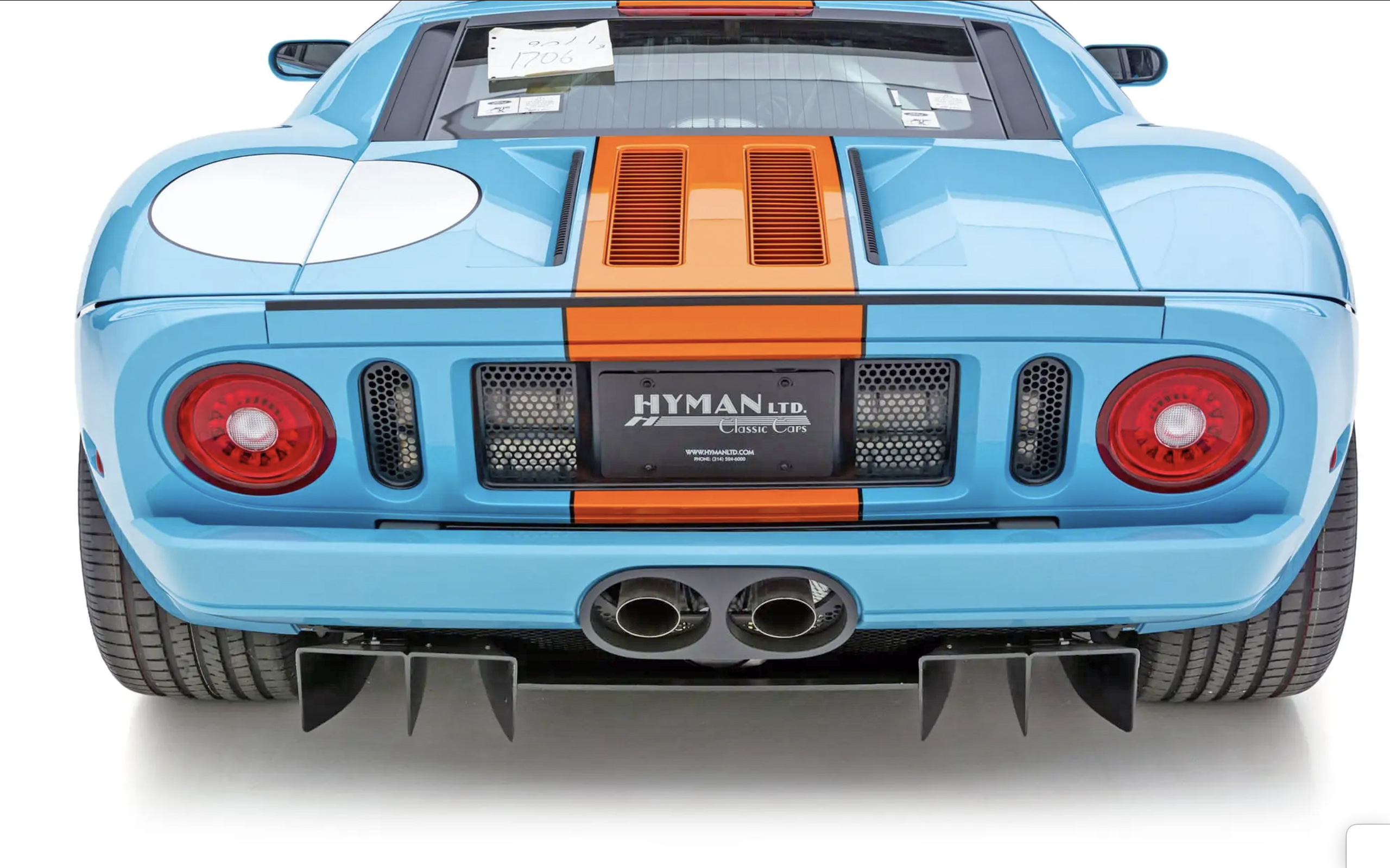 2006 年 Ford GT Heritage Edition 拍出 210 萬美元天價，創下驚人紀錄
