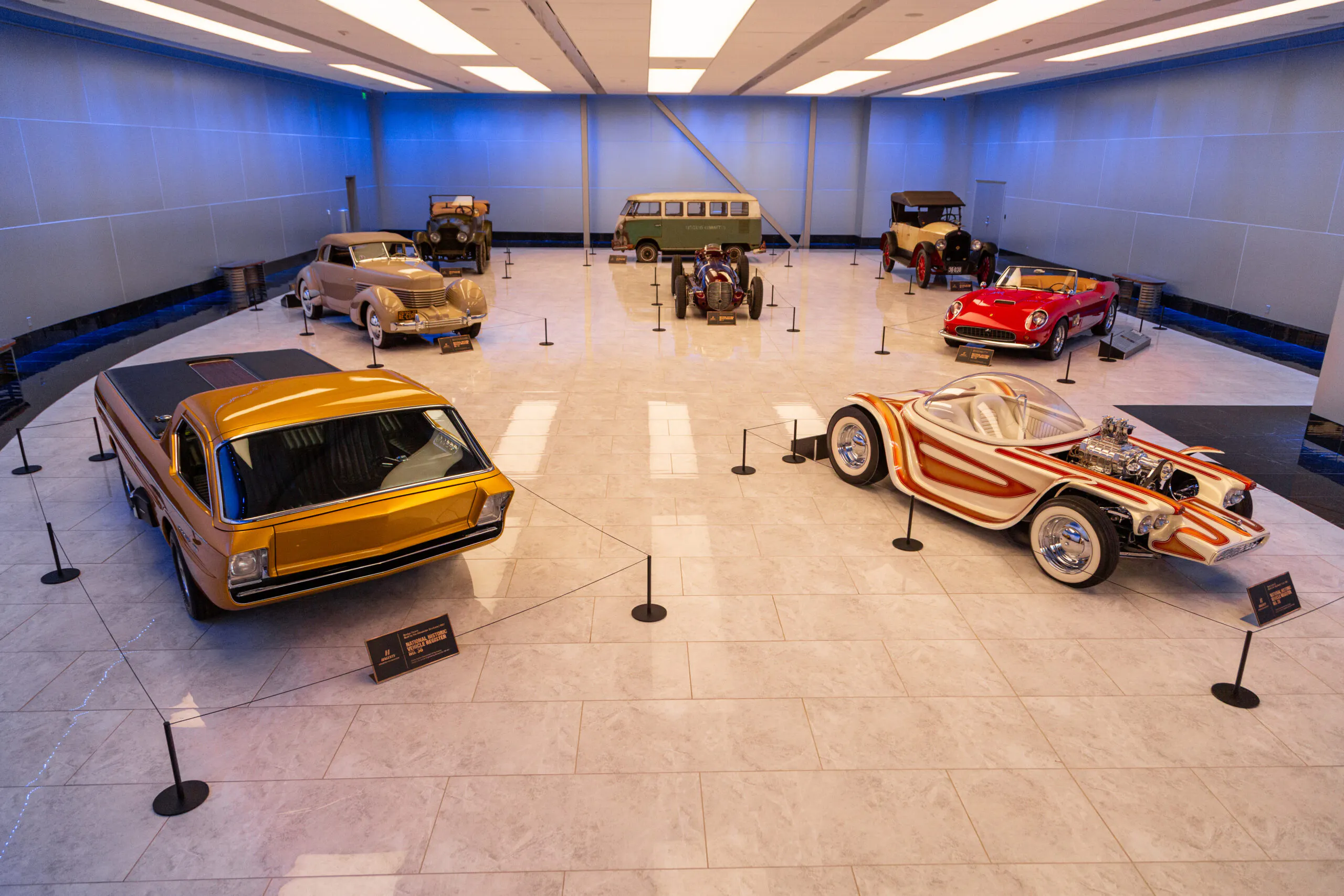 「美國珍寶」展覽展示國會圖書館珍藏的8輛經典汽車