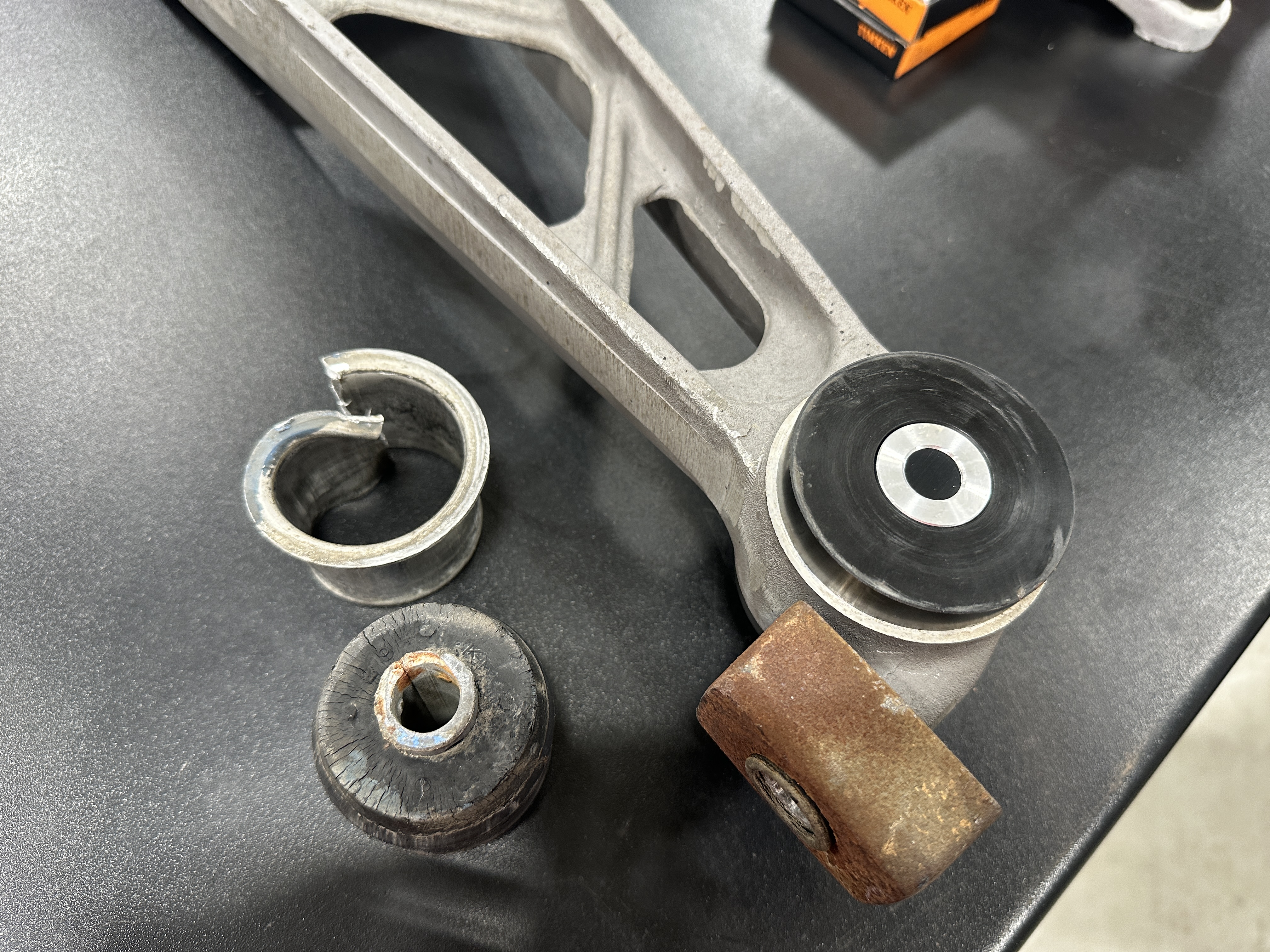 Suspension bushing replacement