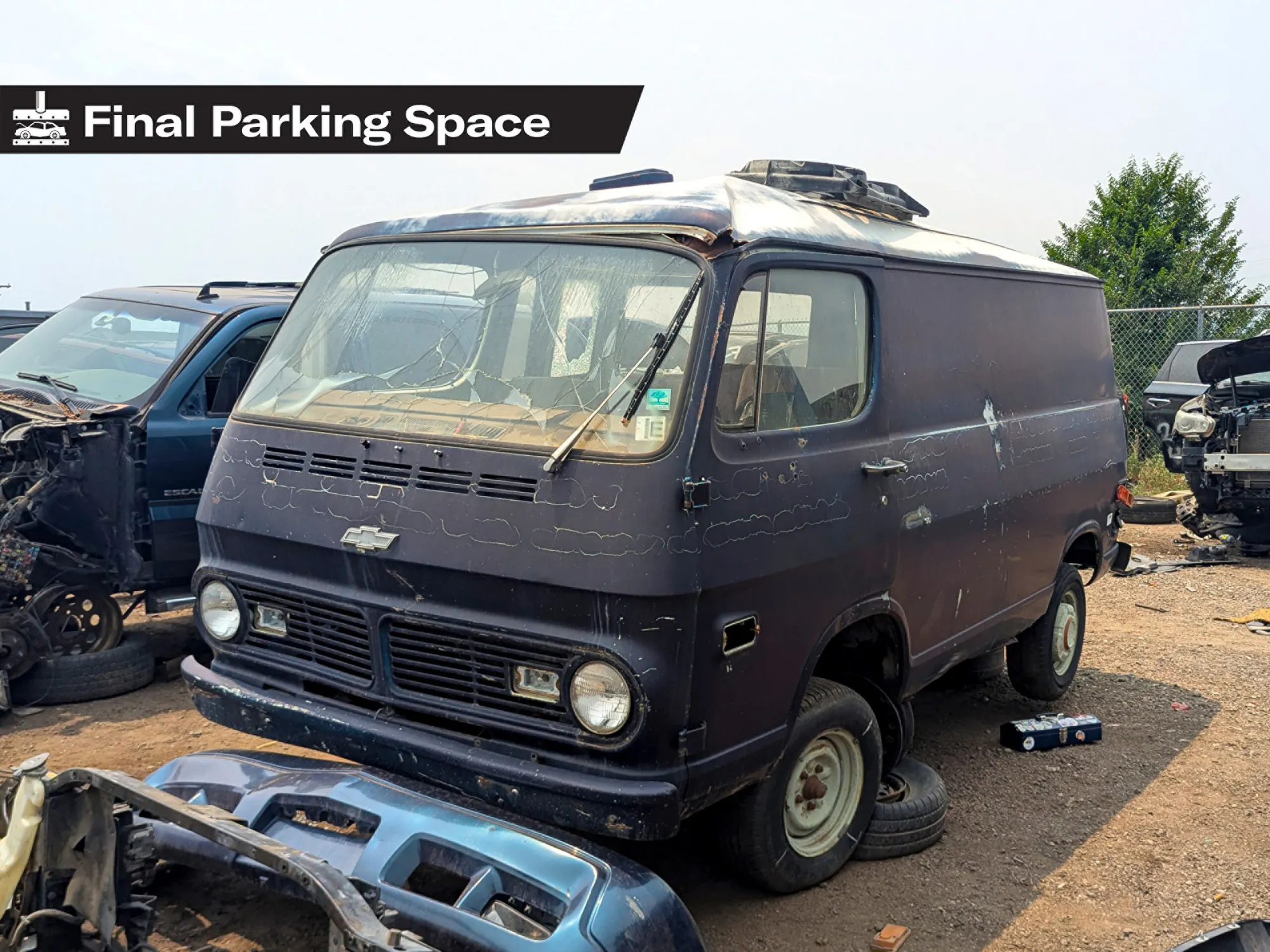 尋獲稀有的 1969 年雪佛蘭 Chevy-Van 貨車