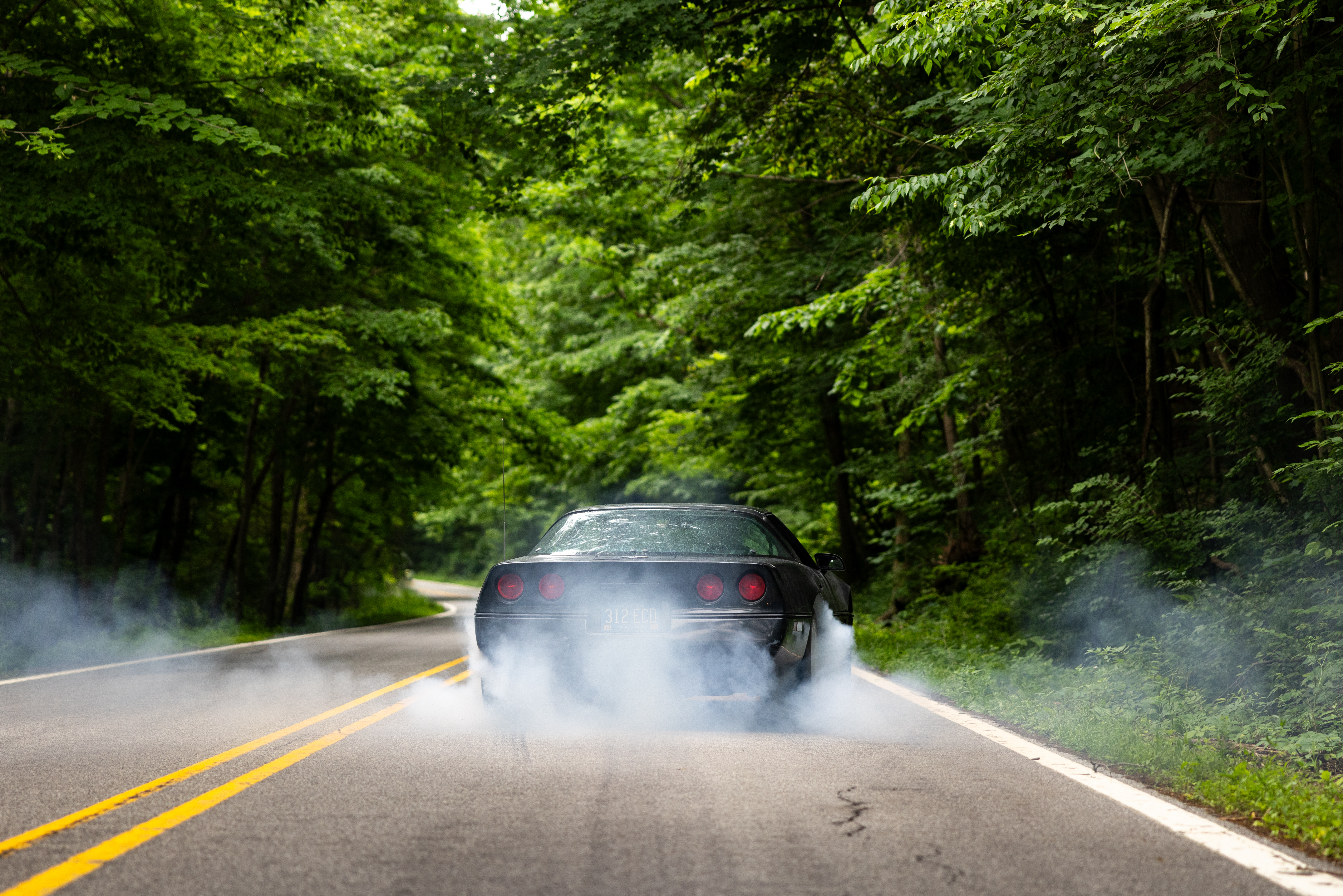 Corvette K Smith Burnout