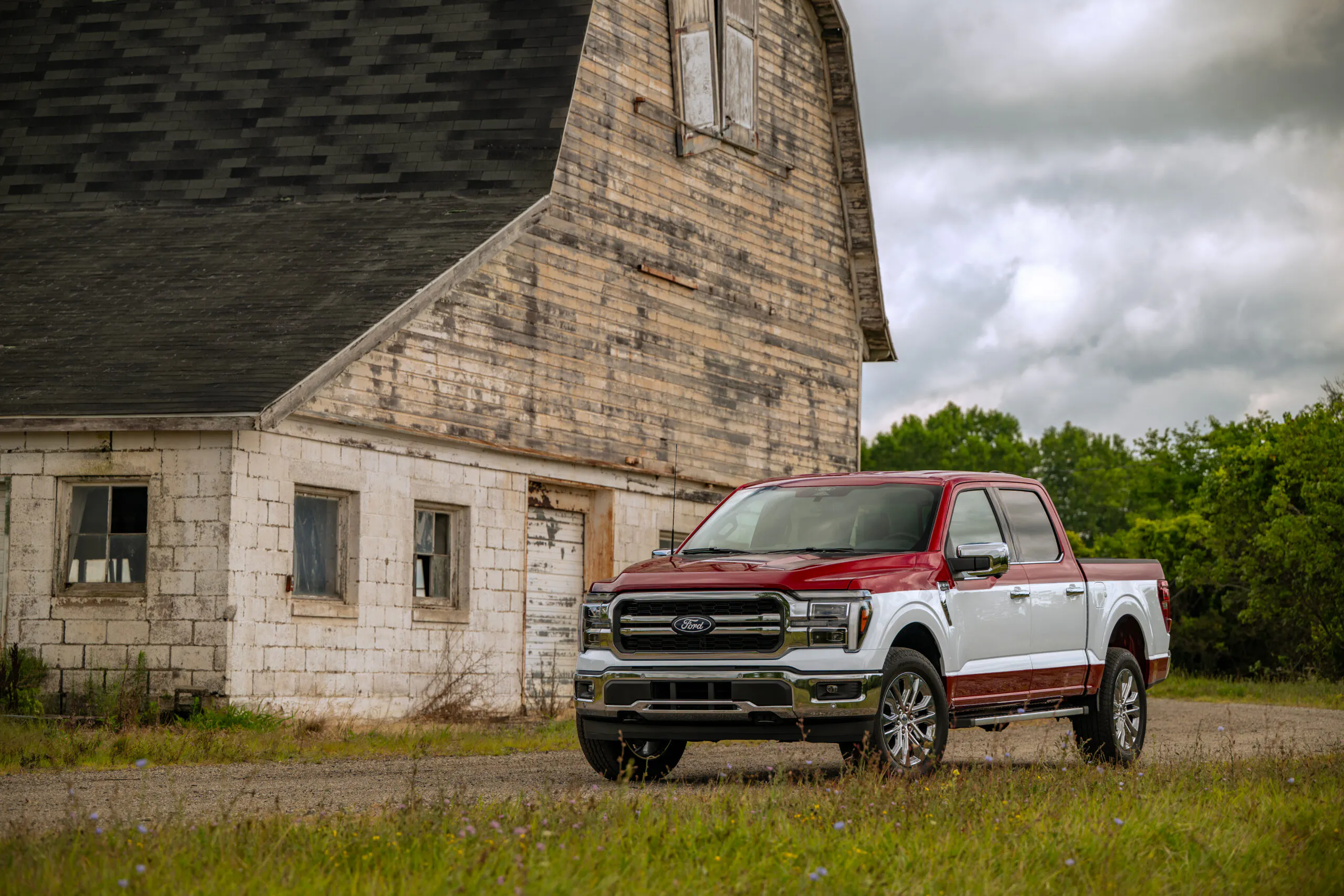福特 2027 年式 F-150 雙色塗裝套件登場，勾起懷舊情懷