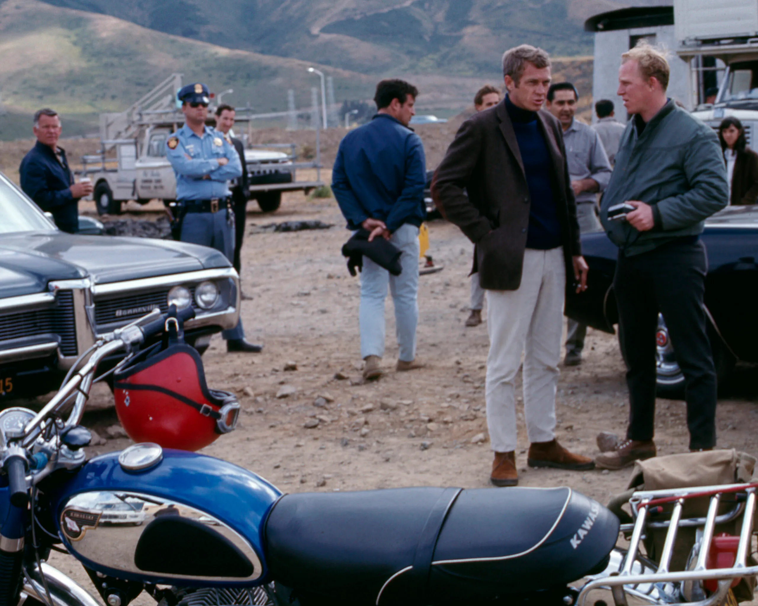 American actor Steve McQueen